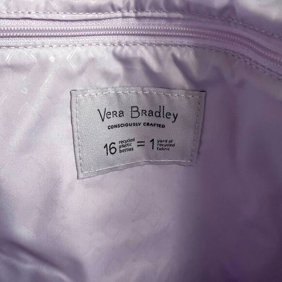 Vera Bradley ReActive Tote in Lavender Butterfly - Picture 10 of 11